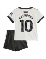 Manchester United Marcus Rashford #10 Alternativní dres pro děti 2024-25 Krátký Rukáv (+ trenýrky)